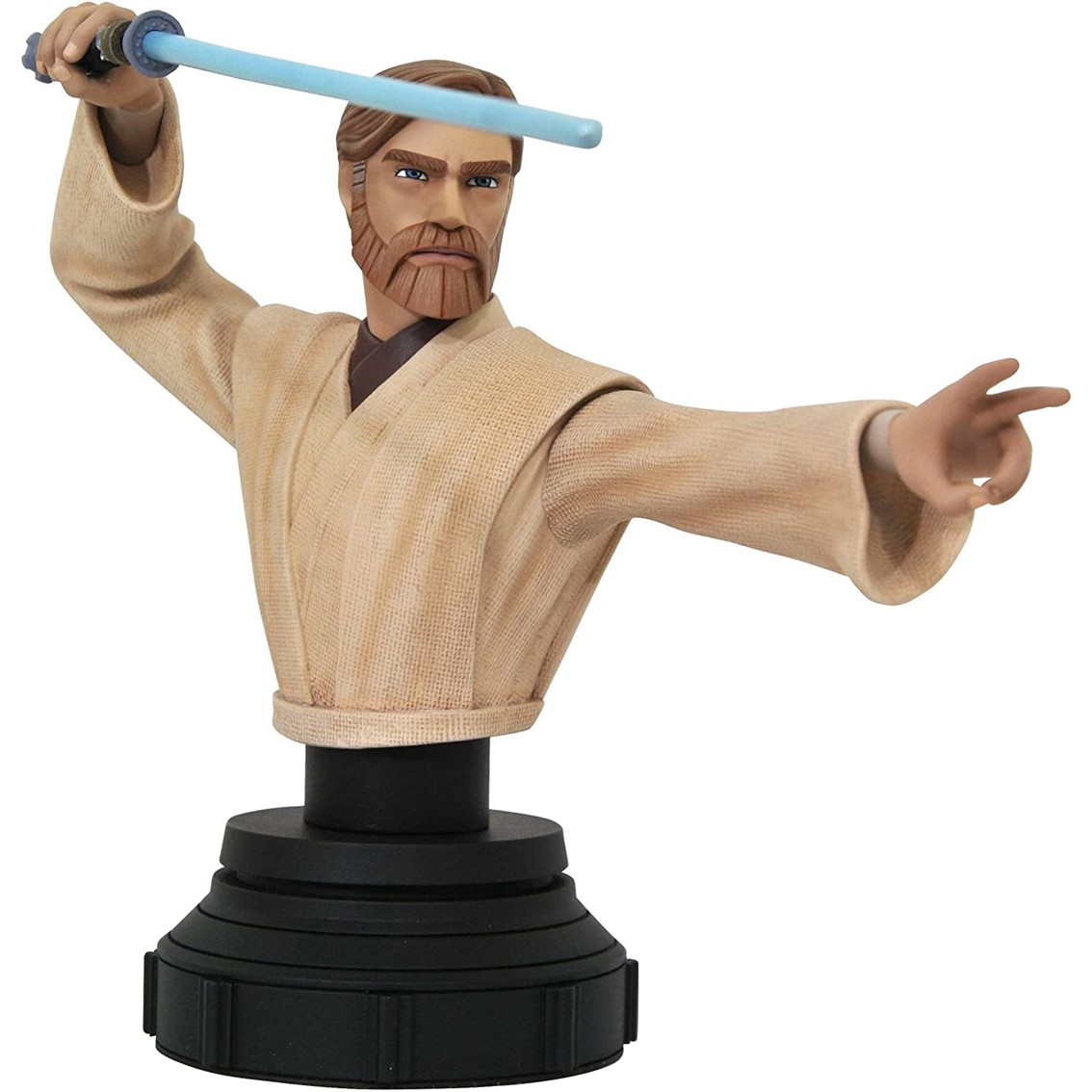 Diamond select toys Figura busto star wars the clone wars obi WAN 1 - 7 escala 15 cm resina