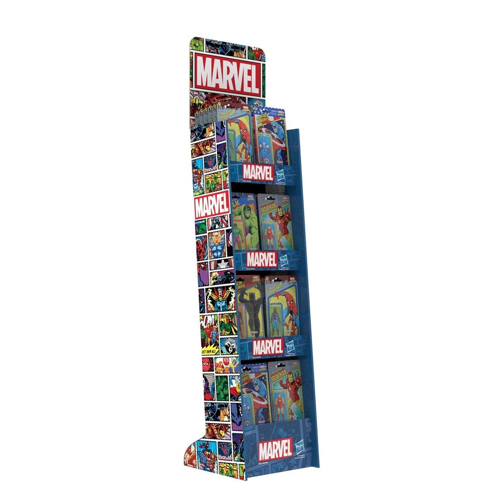 Hasbro Expositor marvel retro 48 unidades 5 modelos