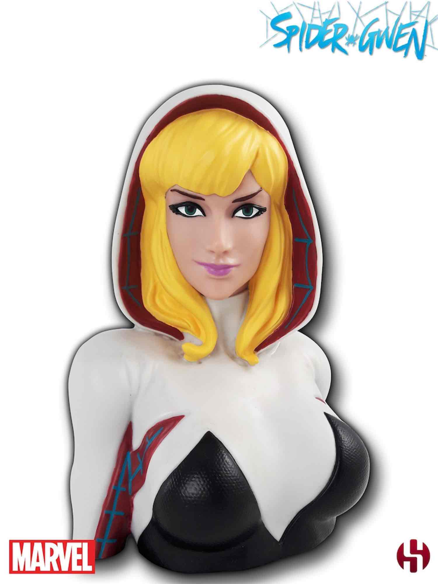 Semic studios Figura hucha marvel spiderman spider - gwen deluxe