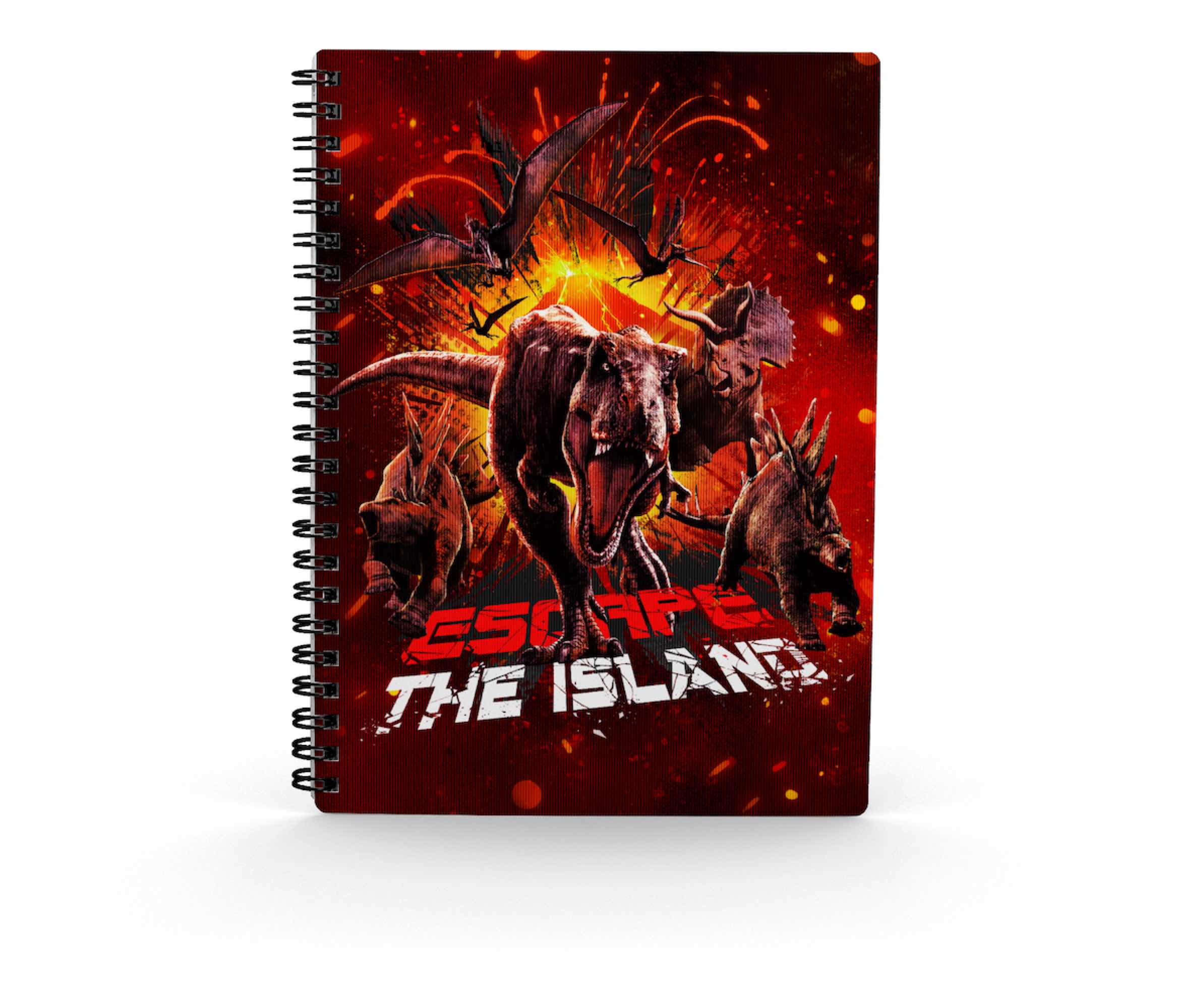 SD toys Libreta efecto 3d escape jurassic world