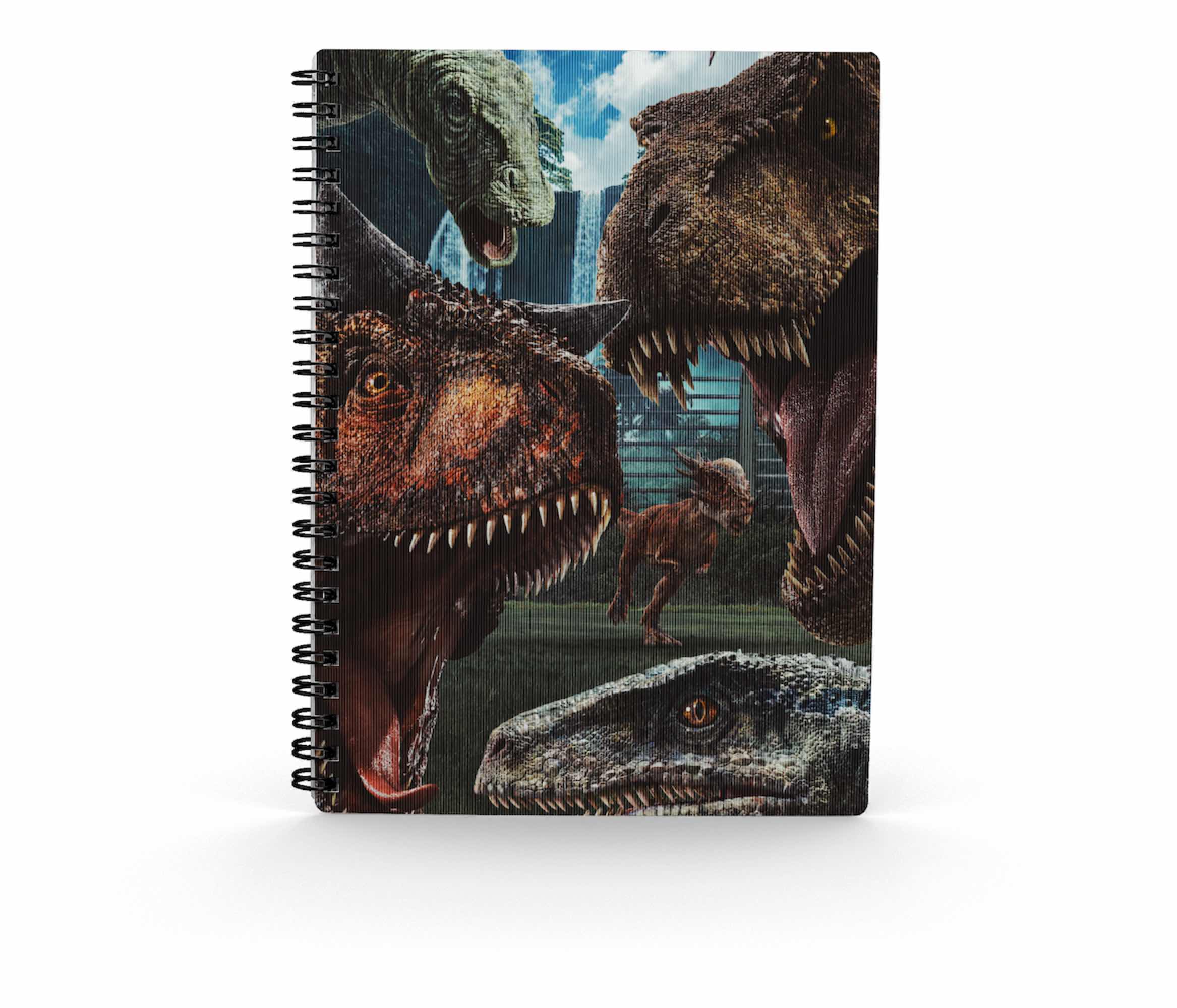 SD toys Libreta efecto 3d selfie jurassic world