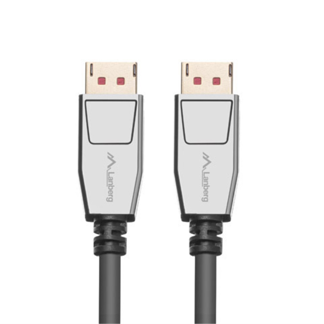 Lanberg 1m - macho - macho negro – DisplayPort