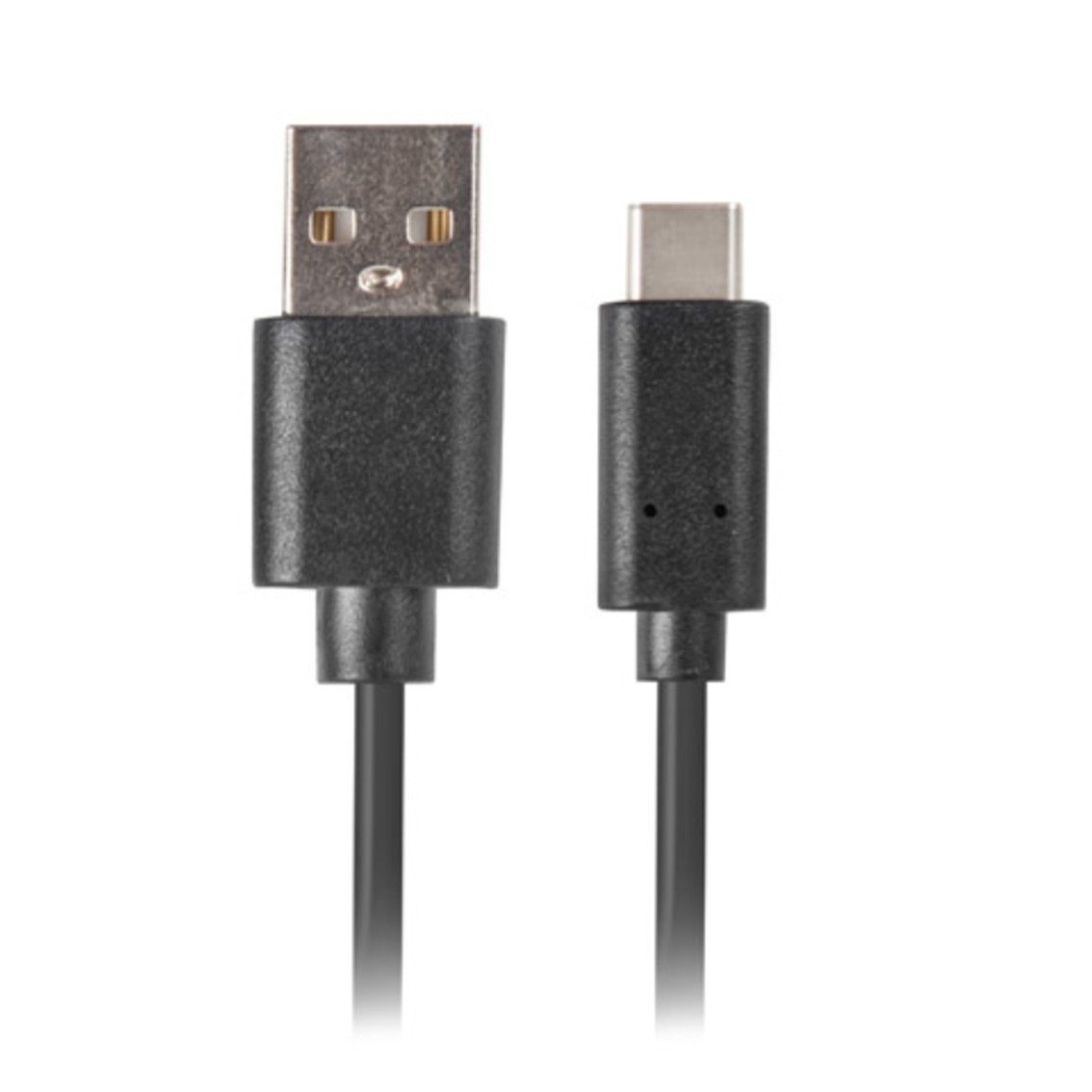 Lanberg USB tipo c a USB 2.0 tipo a 3m - macho - macho negro