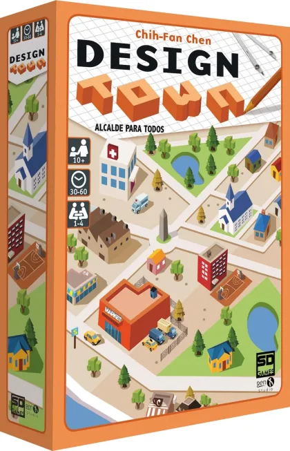 SD games Juego de mesa design town pegi 10