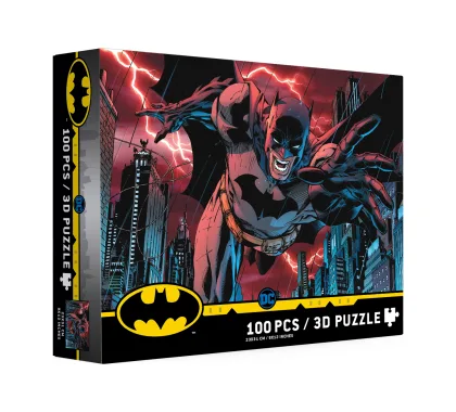 SD toys Puzle 100 efecto 3d batman ciudad universo dc