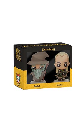 SD toys Set 2 figuras pokis el señor de los anillos gandalf y legolas
