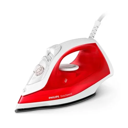 Philips Plancha de vapor easyspeed rojo / blanco