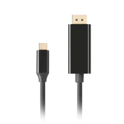 Lanberg USB tipo c a negro – DisplayPort