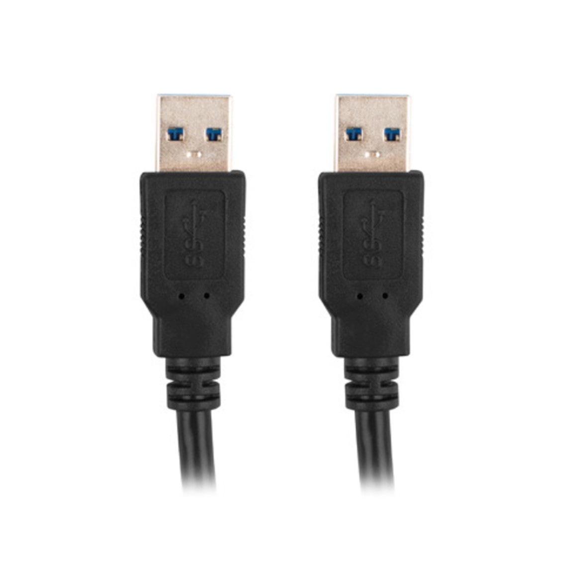 Cable usb 3.0 lanberg 0.5m -  macho - macho -  negro