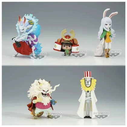 Banpresto Figura one piece world collectable figure wanokuni onigashima 7 cm unidad aleatoria
