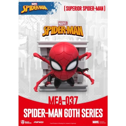 Figura beast kingdom mini egg attack marvel spider - man superior spider - man serie 60…