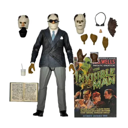 Neca Figura universal monster scale action ultimate invisible man