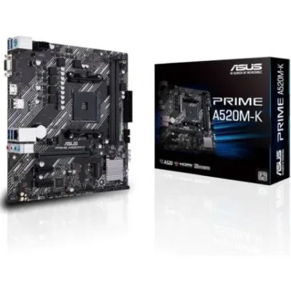 ASUS Prime A520M-K Socket AM4/ DDR4/ PCIe 3.0/ Micro Atx