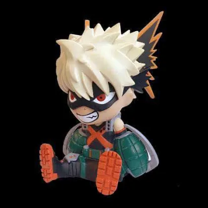Plastoy Figura hucha my hero academia katsuki bakugo tirelire re - run 18cm