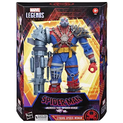 Hasbro Figura marvel legends cyborg spiderwoman