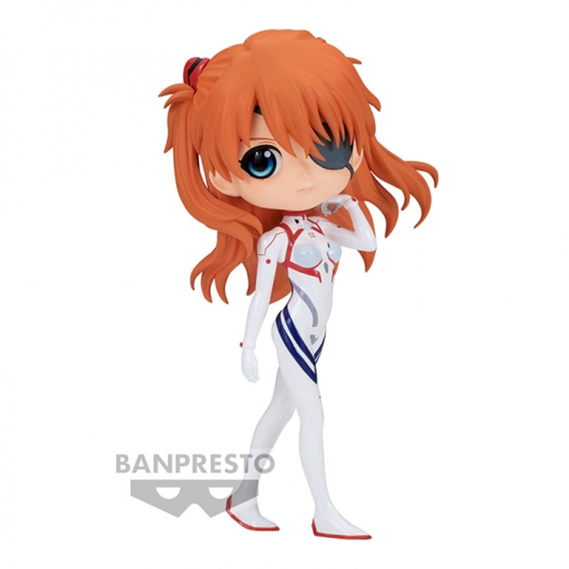 Figura banpresto q posket evangelion : 3.0+1.0 plugsuit style asuka shikinami langley ver.b 14cm