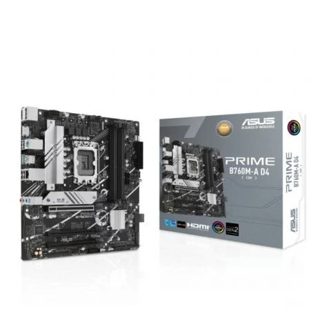 ASUS Prime B760M-A D4-CSM/ Socket 1700/ DDR4/ PCIe 4.0/ Micro Atx