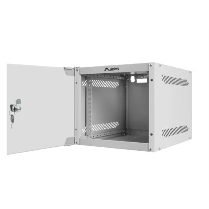 Lanberg Armario mural rack 10" silver
