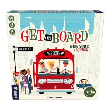 Devir Juego de mesa get on board new york & london