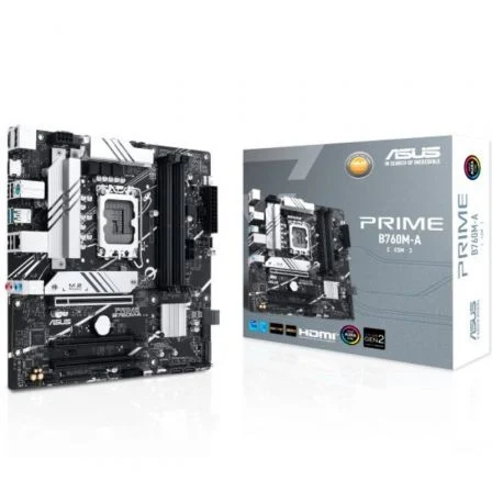 ASUS Prime B760M-A-CSM Socket 1700/ DDR5/ PCIe 4.0/ Micro Atx