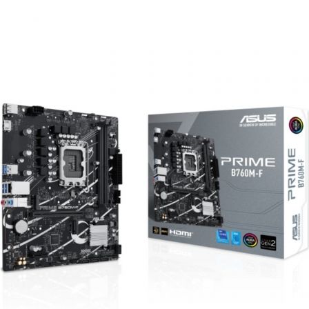 ASUS Prime B760M-F Socket 1700/ DDR5/ PCIe 4.0/ Micro Atx