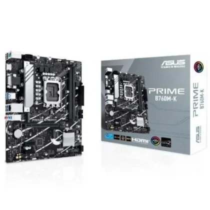 ASUS Prime B760M-K Socket 1700/ DDR5/ PCIe 4.0/ Micro Atx