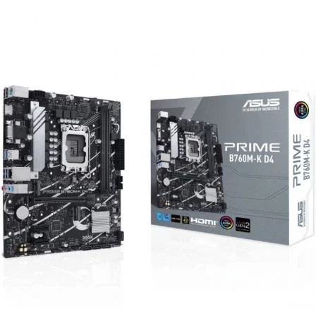ASUS Prime B760M-K D4 Socket 1700/ DDR4/ PCIe 4.0/ Micro Atx