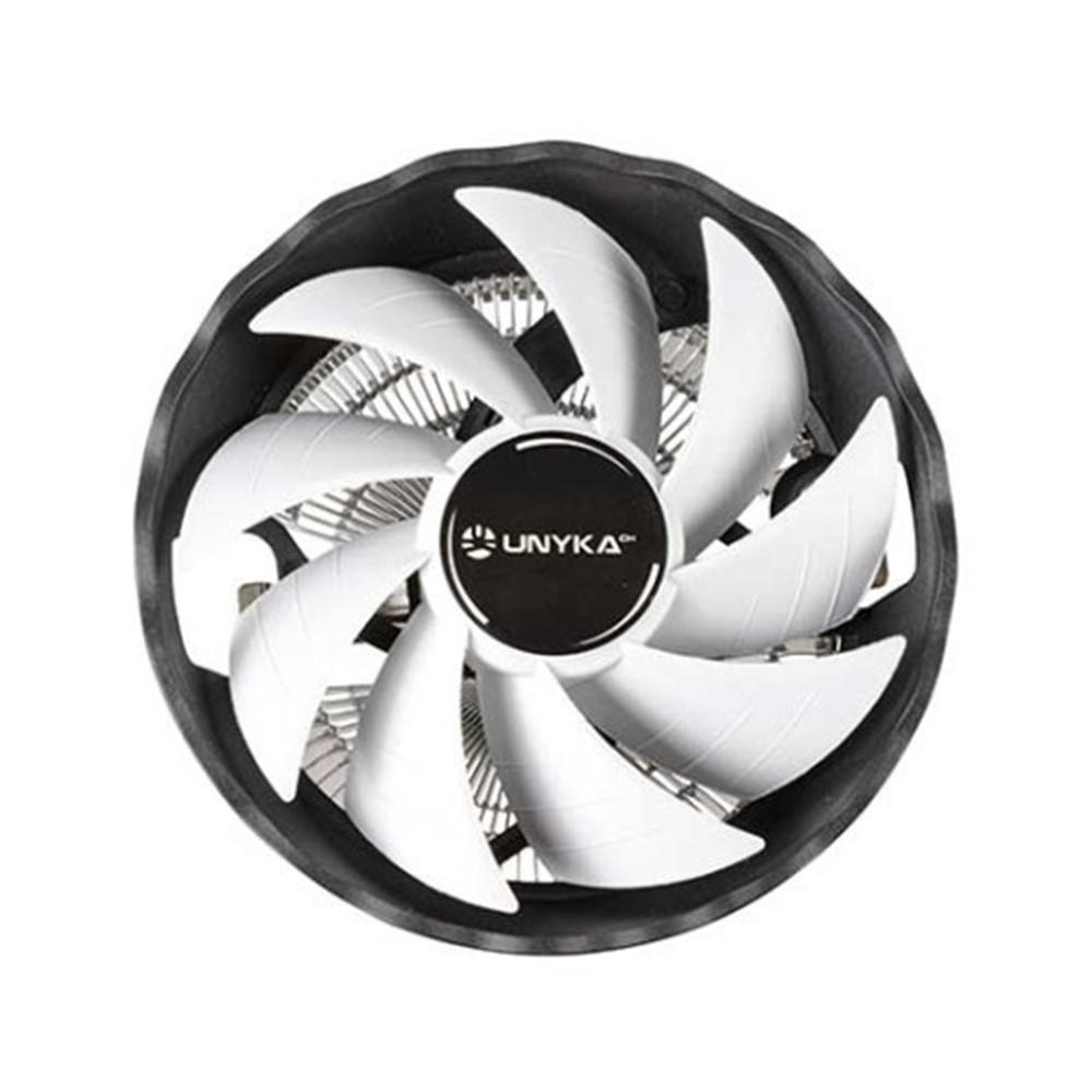 Ventilador disipador unykach jotun - df120 blanco 120mm