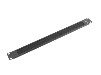 Lanberg Brush panel 1u 19" negro