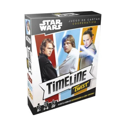 Asmodee Juego de mesa timeline twist star wars edad recomendada 8 años