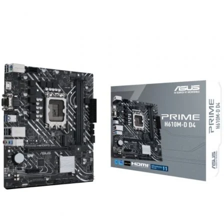 ASUS Prime H610M-D D4/ Socket 1700/ DDR4/ PCIe 4.0/ Micro Atx