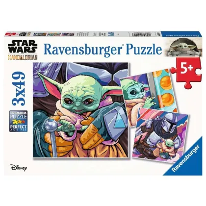 Ravensburger Puzzle the mandalorian: baby yoda 3x49