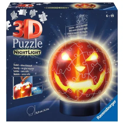 Ravensburger Puzzle 3d calabaza de halloween