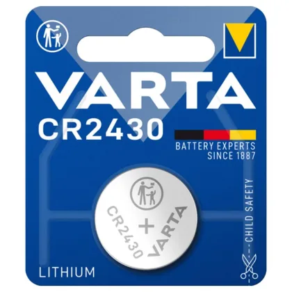 Varta Blister pilas litio boton 3v cr2430