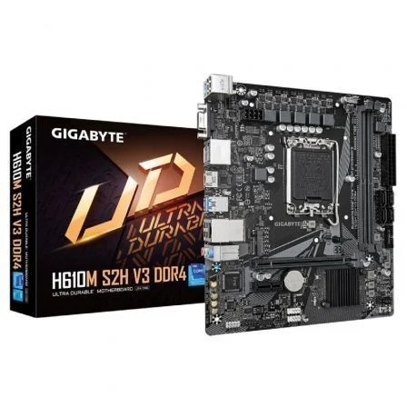 Gigabyte H610M S2H V3 DDR4 Socket 1700/ DDR4/ PCIe 4.0/ Micro Atx