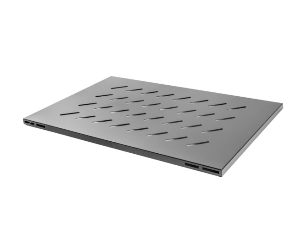 Bandeja fija lanberg 1u 465x715mm hasta120kg rack de 19