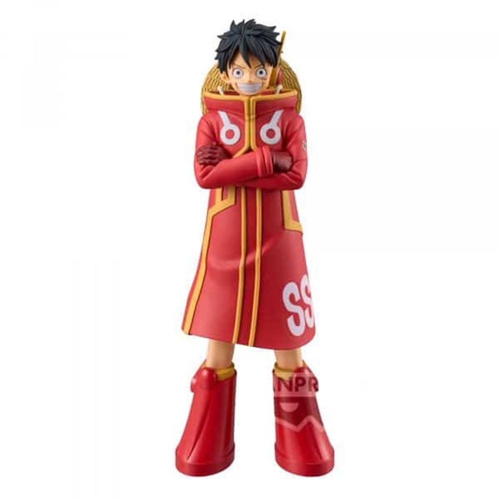 Banpresto Figura one piece dxf the grandline series egg head luffy 16cm