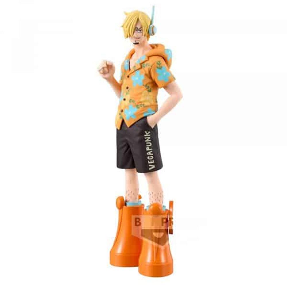 Banpresto Figura one piece dxf the grandline series egg head sanji 17cm