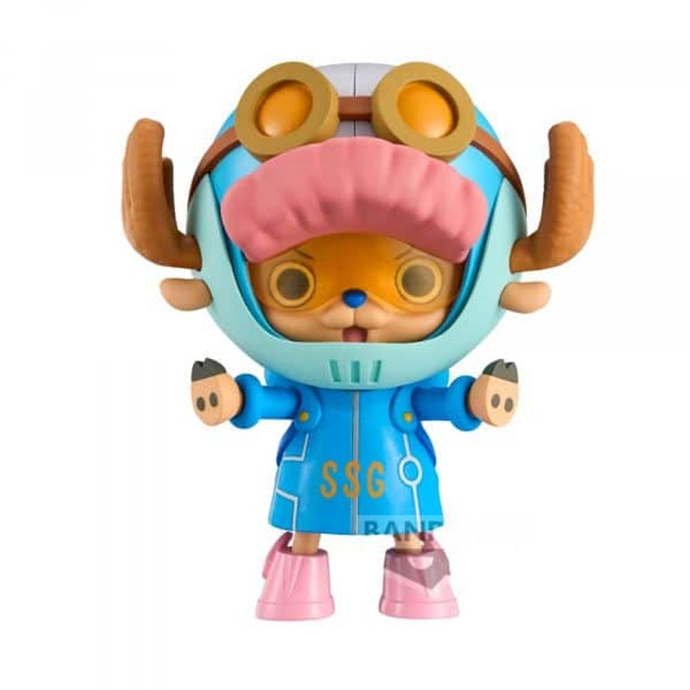 Banpresto Figura one piece dxf the grandline series egg head tony tony chopper 8cm
