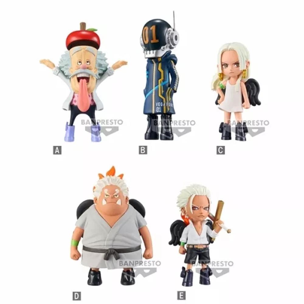Banpresto Figura one piece world collectable egg head 4 1 de 7cm unidad aleatoria