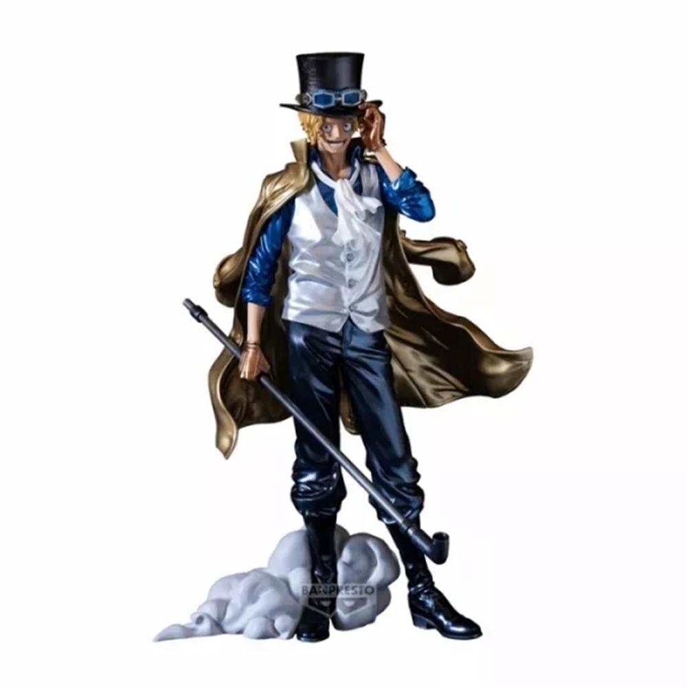 Banpresto Figura one piece premium sabo the metallic 30cm