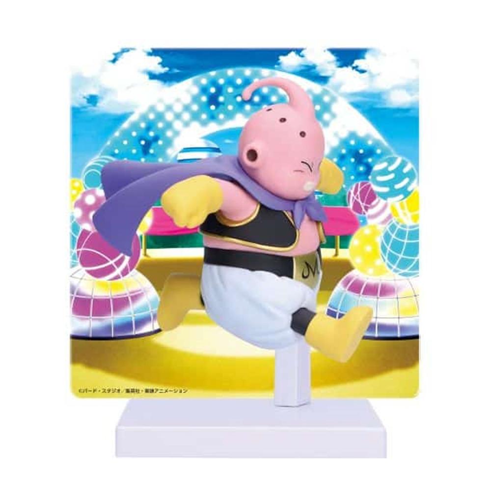 Banpresto Figura dragon ball daima majin buu con panel 8cm