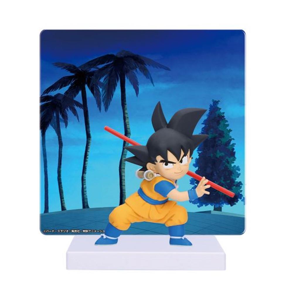 Banpresto Figura dragon ball daima goku con panel 7cm