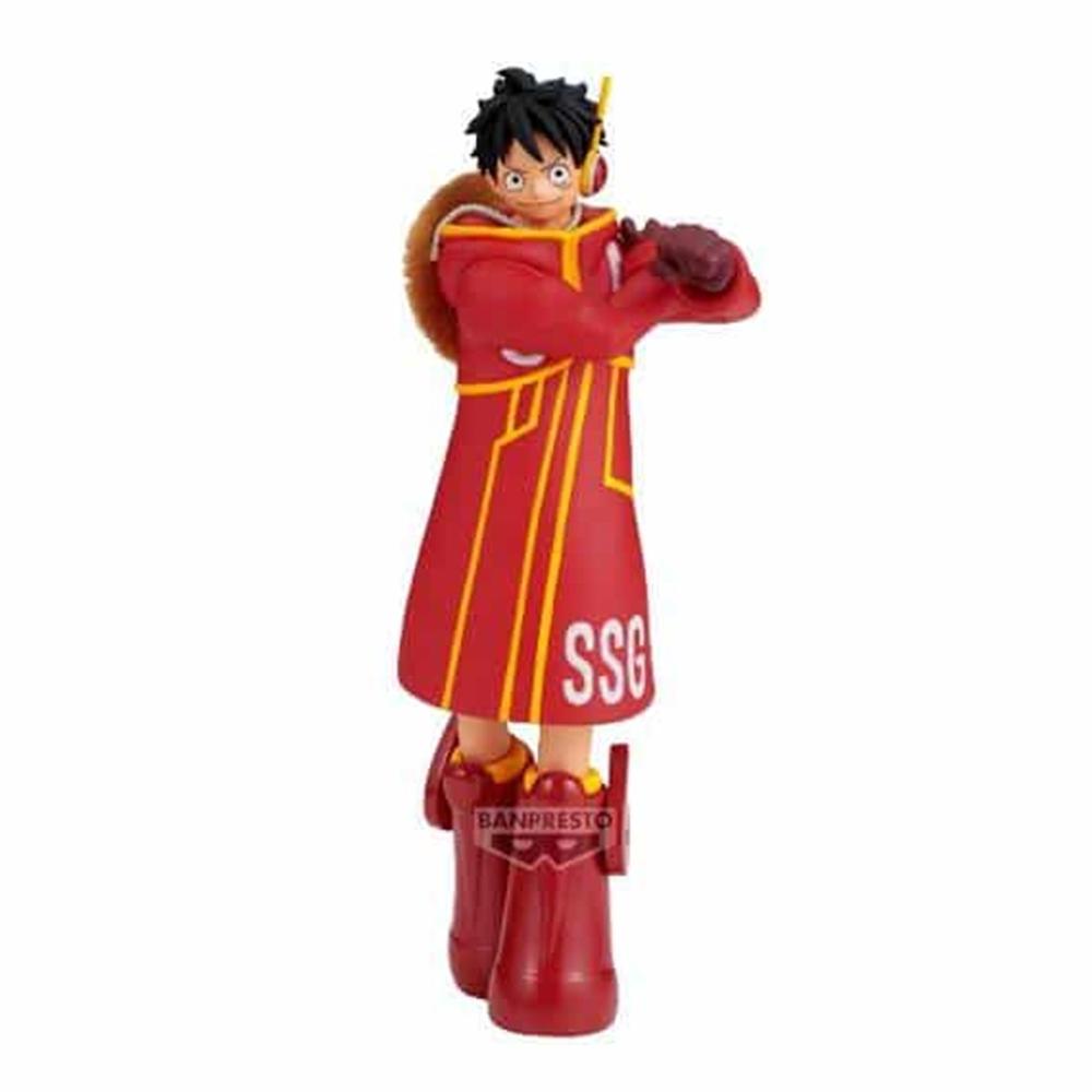 Banpresto Figura one piece the shukko monkey d. luffy ver. egghead 14cm