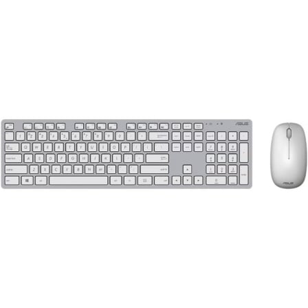 Teclado y Ratón Inalámbricos Asus W5000 Wireless/ Blanco