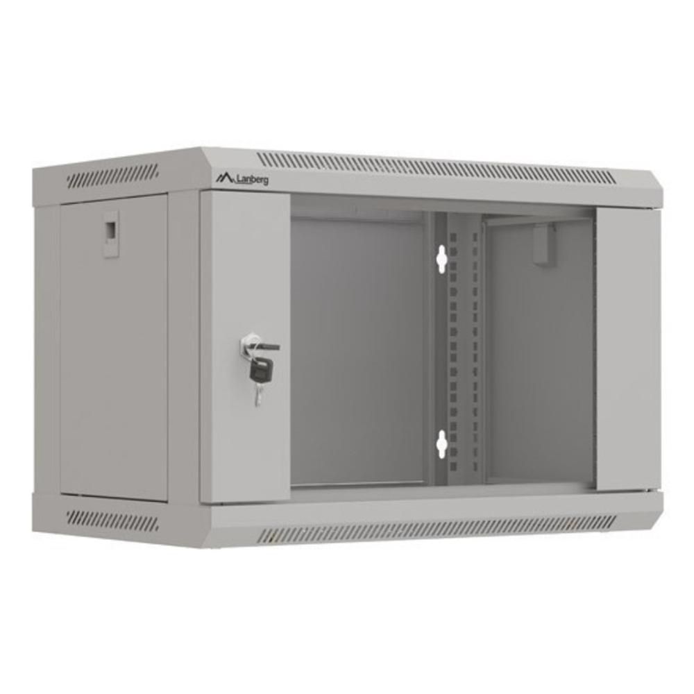 Armario lanberg 19 pulgadas 6u -  540x350 gris