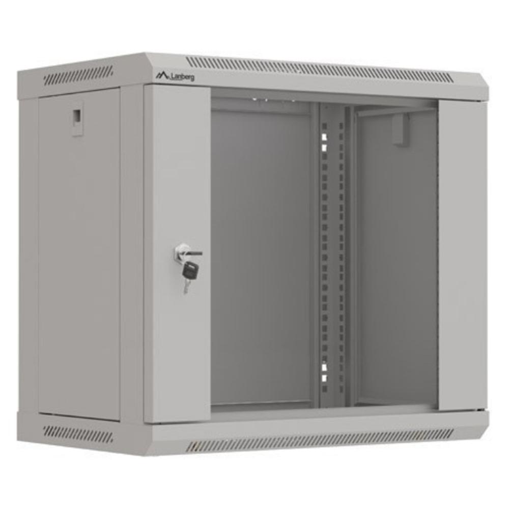 Armario lanberg 19 pulgadas 9u -  540x350 gris