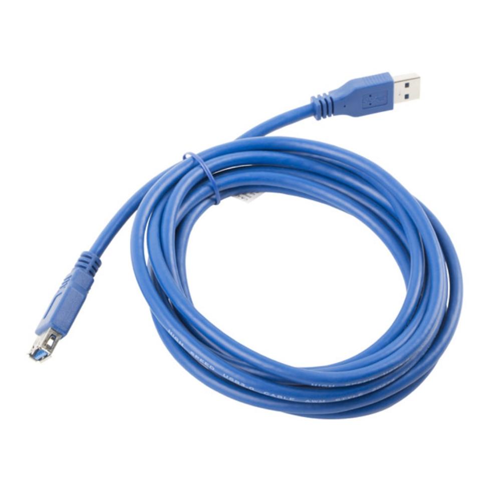 Cable alargador lanberg usb 3.0 macho -  hembra -  3m azul
