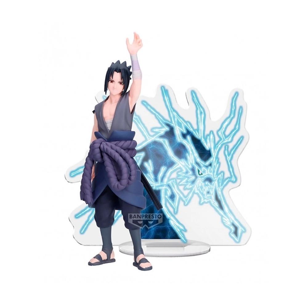 Banpresto Figura naruto shippuden panel spectacle lightning from heaven sasuke uchiha 13cm