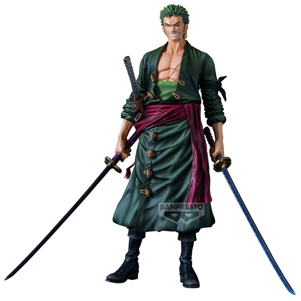 Banpresto Figura one piece premium roronoa zoro [the brush]